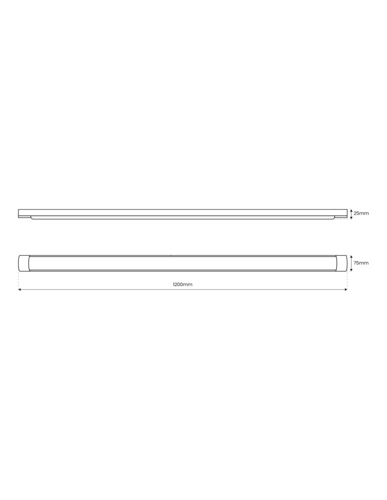 Lighting beams - Eko-Light LED Batten strip 36W 120cm 4000K EK9840 - product kolory-swiatla.pl 8