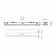 Eko-Light Zestaw Oprawa Hermetyczna 2x120cm + Odbłyśnik + 2x18W 4000K EKH9835