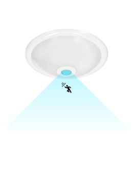 Eko-Light Plafond Mario 2xE27 PIR IK08 EKP9911 - product 2