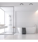 Eko-Light Plafon Vera 12W 4000K Czarny IP65 EKP0469