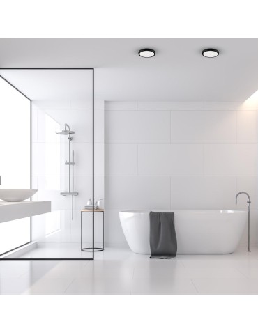 Eco-Light Plafond Vera 12W 4000K Black IP65 EKP0469 - product 2