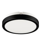 Eko-Light Plafon Vera 12W 4000K Czarny IP65 EKP0469
