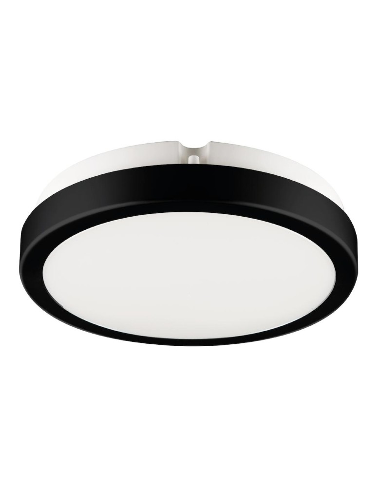 Hermetic plafonds - Eco-Light Plafond Vera 12W 4000K Black IP65 EKP0469 - product kolory-swiatla.pl 5