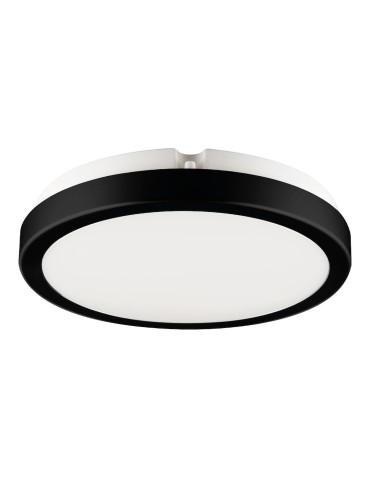 Eco-Light Plafond Vera 18W 4000K Black IP65 EKP0471