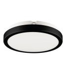 Hermetic plafonds - Eco-Light Plafond Vera 18W 4000K Black IP65 EKP0471 - product 5