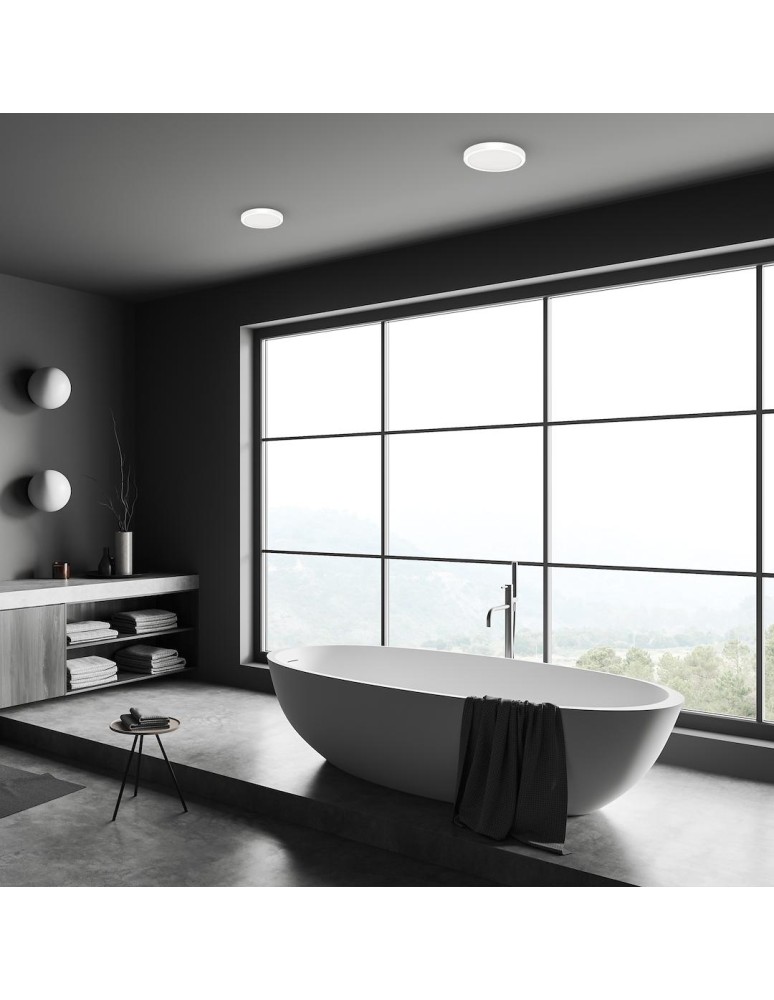 Hermetic plafonds - Eco-Light Plafond Vera 24W 4000K White IP65 EKP0472 - product kolory-swiatla.pl 3