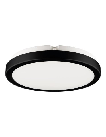 Eco-Light Plafond Vera 24W 4000K Black IP65 EKP0473