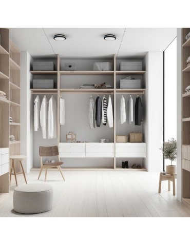 Eco-Light Plafon Marlon 12W 4000K Black IP54 EKP0474 - product 2