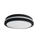 Hermetic plafonds - Eco-Light Plafon Marlon 18W 4000K Black IP54 EKP0475 - product 1