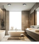 Eko-Light Plafon Marlon 18W 4000K Czarny IP54 EKP0475