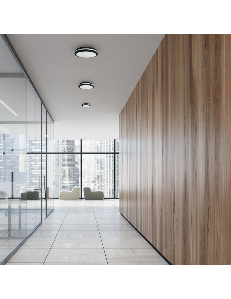 Hermetic plafonds - Eco-Light Plafon Marlon 36W 4000K Black IP54 EKP0476 - product kolory-swiatla.pl 2