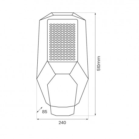 Eko-Light Latarnia Solarna Kobra 200W 6500K EKO0548