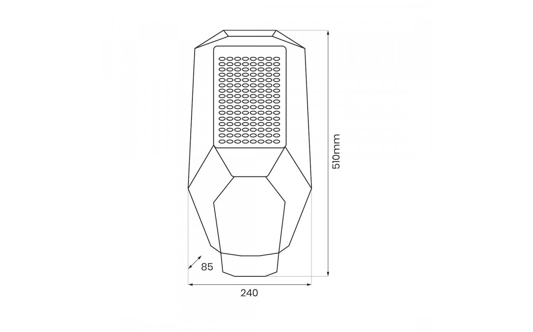 Eko-Light Latarnia Solarna Kobra 200W 6500K EKO0548