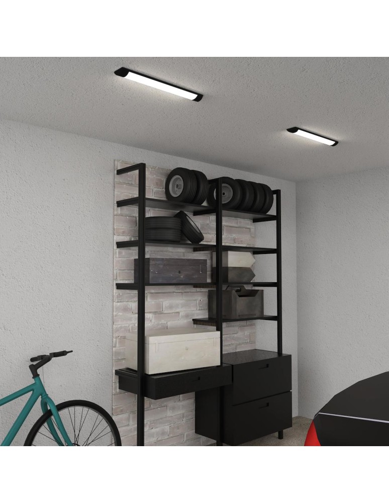Lighting beams - Eco-Light LED Batten strip 18W 60cm 4000K - Black ML0748 - product kolory-swiatla.pl 2