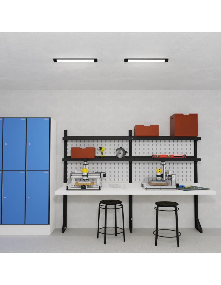 Lighting beams - Eco-Light LED Batten strip 18W 60cm 4000K - Black ML0748 - product kolory-swiatla.pl 3