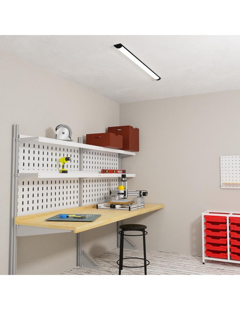 Lighting beams - Eco-Light LED Batten strip 36W 120cm 4000K - Black ML0750 - product kolory-swiatla.pl 2