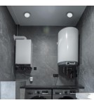 Hermetic plafonds - Eko-Light Davo Circular 8W 4000K IP64 Black EK1038 Duct luminaire. - product 2