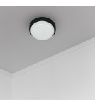 Eko-Light Oprawa Kanałowa Davo Okrąg 8W 4000K IP64 Czarny EK1038