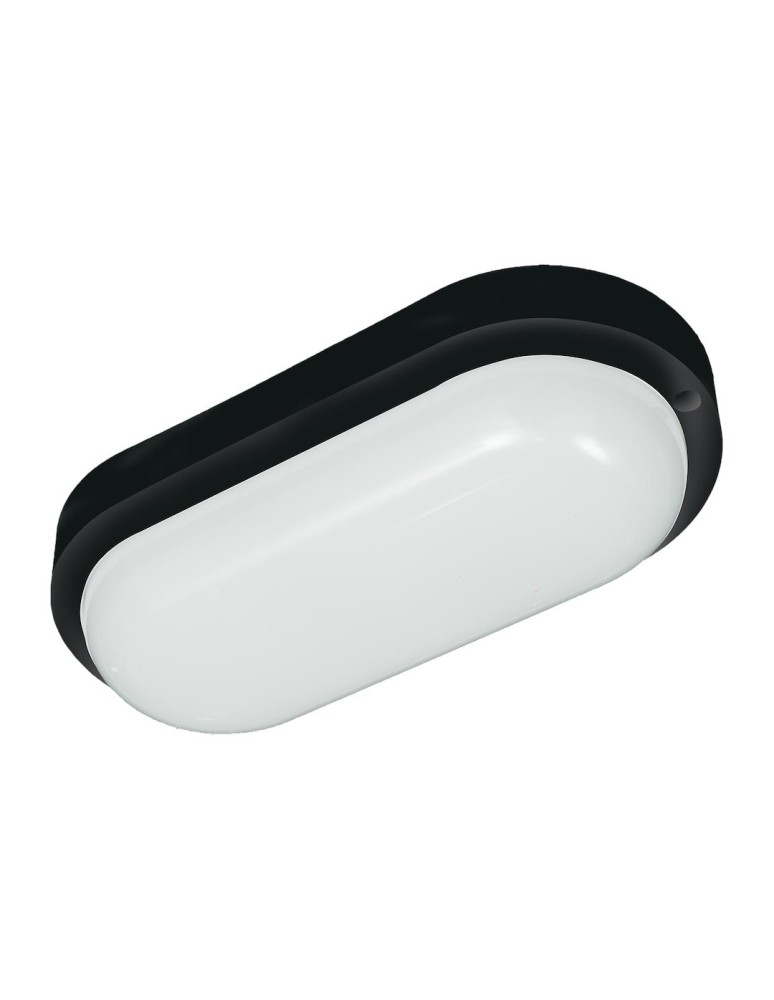 Hermetic plafonds - Eco-Light Davo Oval 8W 4000K IP64 Black EK1039 Duct luminaire. - product kolory-swiatla.pl 5