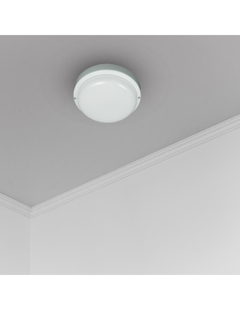 Hermetic plafonds - Eko-Light Davo Circular 8W 4000K IP64 White EK1078 Duct luminaire. - product kolory-swiatla.pl 3