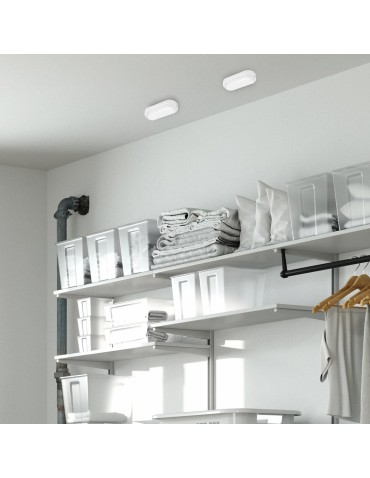 Eco-Light Davo Oval 18W 4000K IP64 White EK1082 Duct luminaire. - product 2