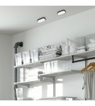 Eko-Light Oprawa Kanałowa Davo Owal 18W 4000K IP64 Czarny EK1083