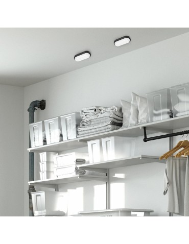 Eko-Light Oprawa Kanałowa Davo Owal 18W 4000K IP64 Czarny EK1083 - produkt 2