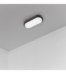 Eko-Light Oprawa Kanałowa Davo Owal 18W 4000K IP64 Czarny EK1083