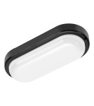 Hermetic plafonds - Eco-Light Davo Oval 18W 4000K IP64 Black EK1083 Duct luminaire. - product 5