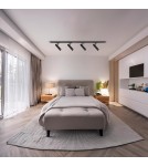 Milagro Reflektor Magro 7W 2700/4000K Czarny 1 Obwodowy ML1119