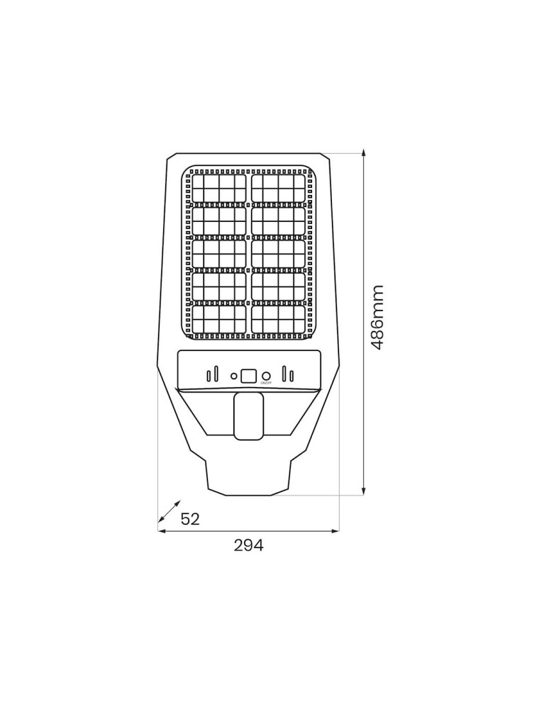 Solar lamps - Eko-Light Solar Lantern Kers II 300W 1200lm 6500K EKO1191. - product kolory-swiatla.pl 7