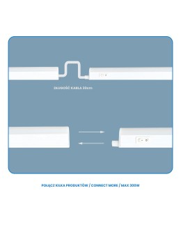 Eko-Light Listwa LED Vito T5 16W 4000K 120cm EK1499 - produkt 2