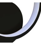 Ring wall lamps - Milagro Wall lamp HOOP BLACK 7W LED ML1540 - product 2