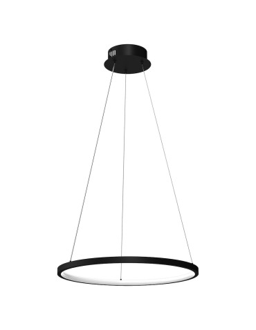 Milagro HOOP BLACK 27W LED pendant lamp ML1541