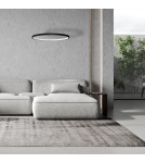Milagro Lampa wisząca HOOP BLACK 27W LED ML1541