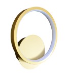 Ring wall lamps - Milagro Wall lamp HOOP GOLD 7W LED ML1544 - product 1