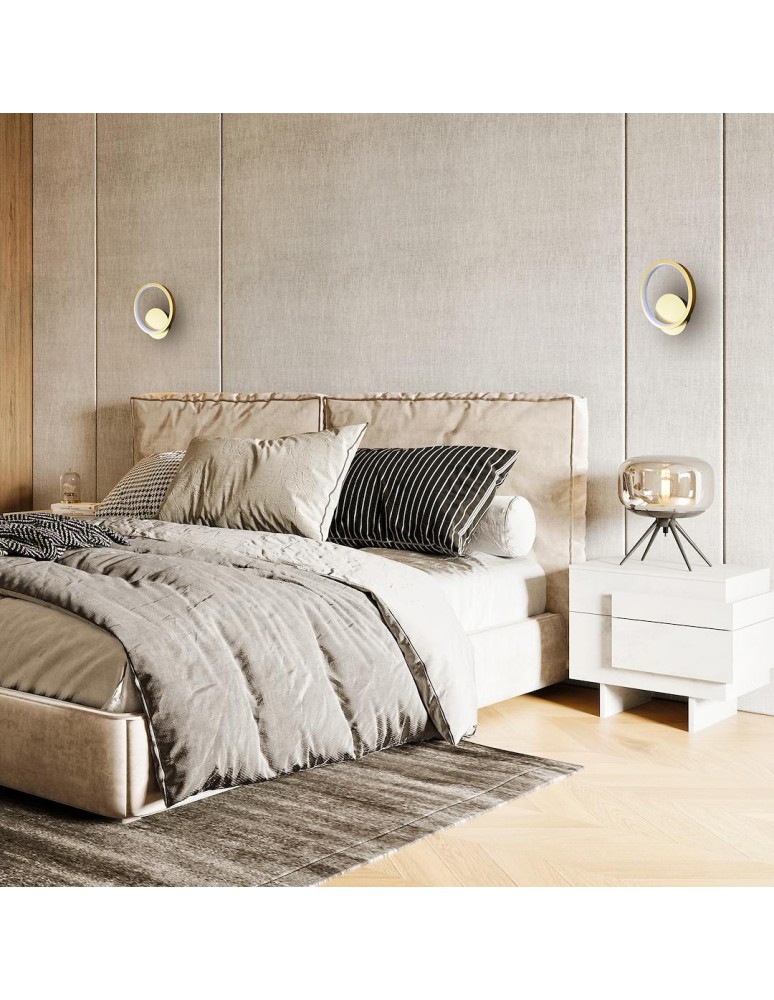 Milagro Kinkiet HOOP GOLD 7W LED ML1544