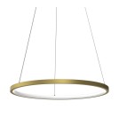 Pendant lamps circles - Milagro HOOP GOLD 27W LED pendant lamp ML1545 - product 2
