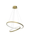 Milagro Lampa wisząca HOOP GOLD 51W LED ML1546