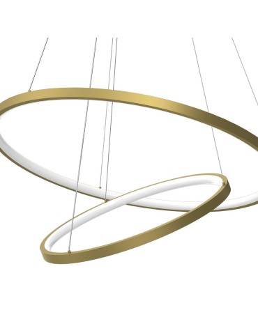 Milagro HOOP GOLD 51W LED pendant lamp ML1546 - product 2
