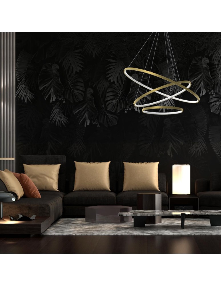 Pendant lamps circles - Milagro HOOP GOLD 93W LED pendant lamp ML1547 - product kolory-swiatla.pl 4