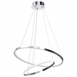 Milagro Lampa wisząca HOOP CHROME 51W LED ML1550