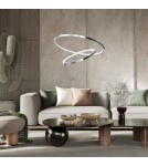 Milagro Lampa wisząca HOOP CHROME 51W LED ML1550