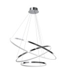 Milagro Lampa wisząca HOOP CHROME 93W LED ML1551