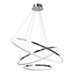 Milagro Lampa wisząca HOOP CHROME 93W LED ML1551