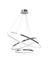 Milagro HOOP CHROME 93W LED pendant lamp ML1551