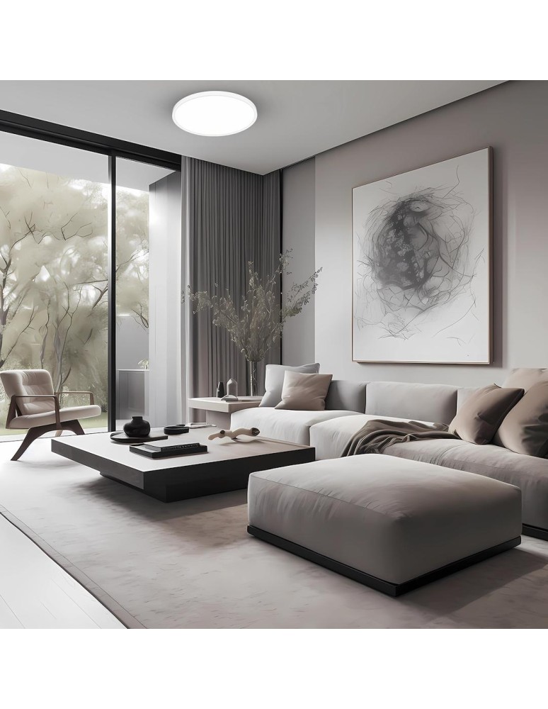 LED Plafonds - Milagro Plafond MAQ 40W 3CCT White ML1663 - product kolory-swiatla.pl 5