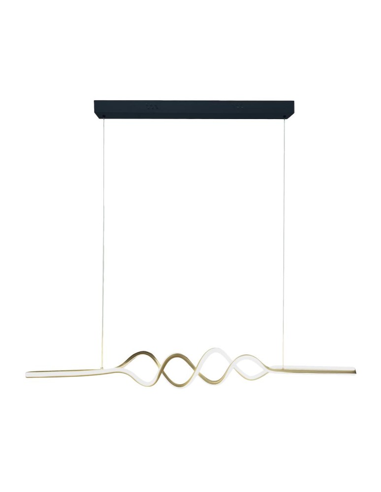 Pendant lamps over the island - Milagro ANCONA 36W LED 4000K pendant lamp ML1575 - product kolory-swiatla.pl 1