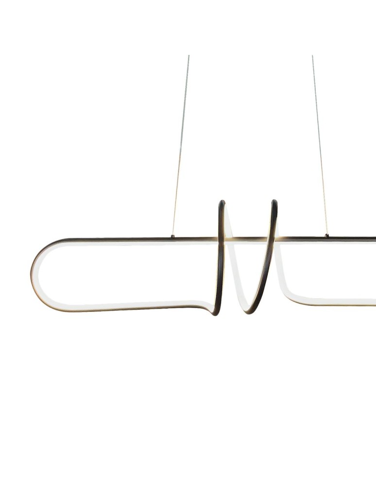 Pendant lamps over the island - Milagro VERTIGO 54W LED 4000K pendant lamp ML1576 - product kolory-swiatla.pl 2