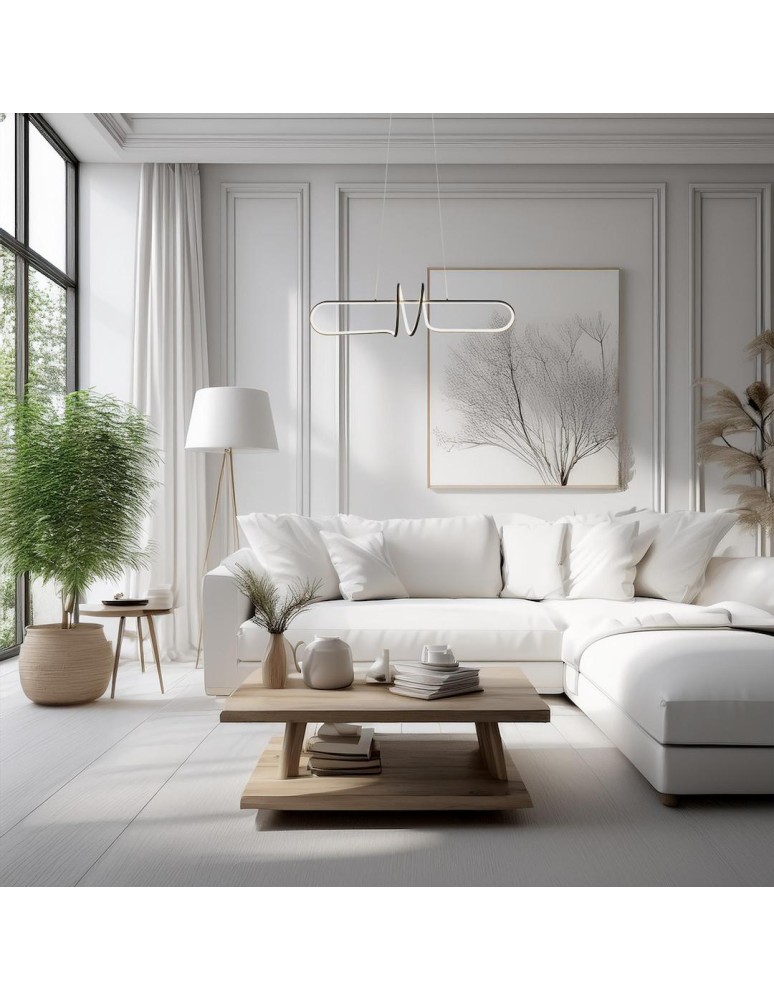 Pendant lamps over the island - Milagro VERTIGO 54W LED 4000K pendant lamp ML1576 - product kolory-swiatla.pl 4